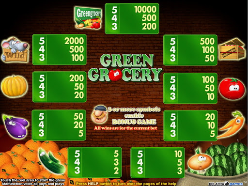 green grocery играть бесплатно